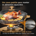 ServeLux™ Rechaud Premium + Frete Grátis - [Kit com 4 Unidades]