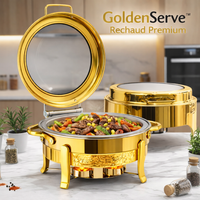 Golden Serve Rechaud Premium [Compre 1 leve 2] + Frete Grátis